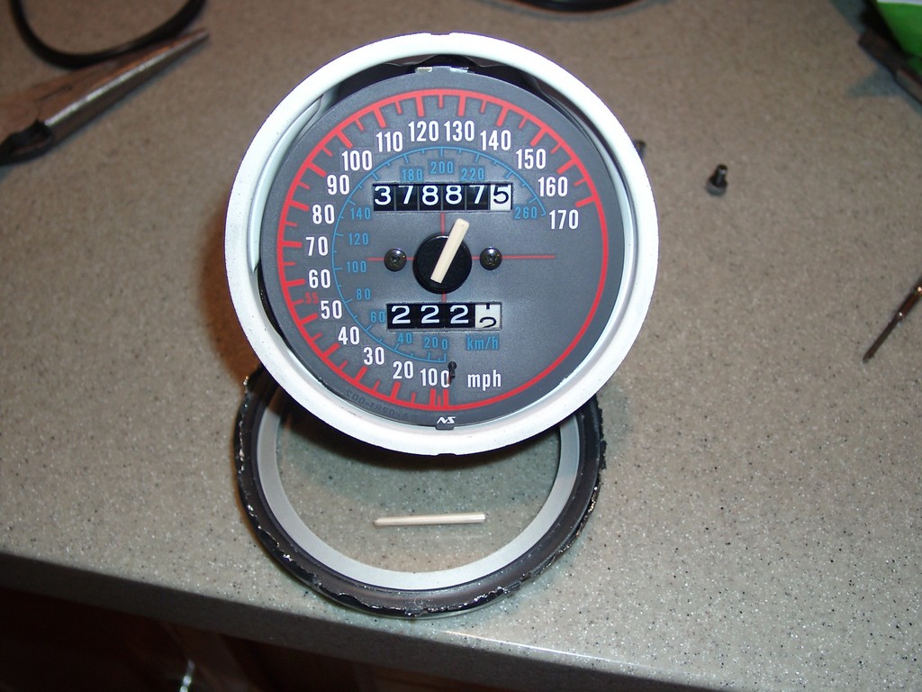 Speedometer needle replacement